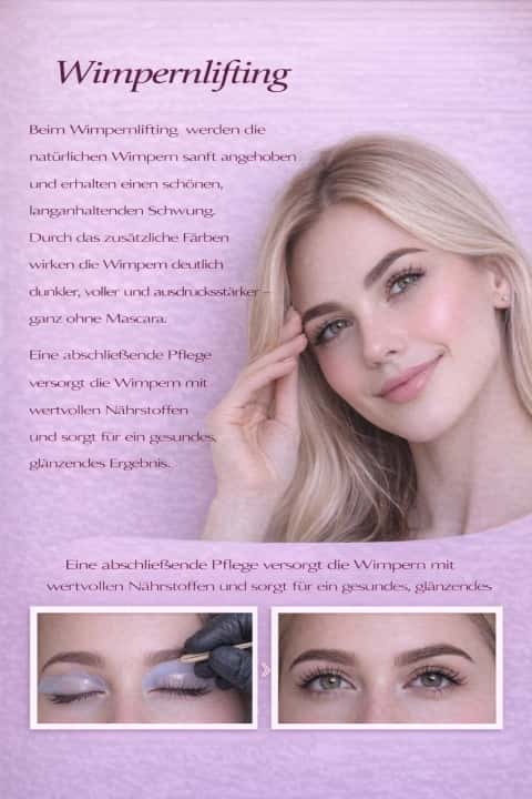 Wimpernlifting