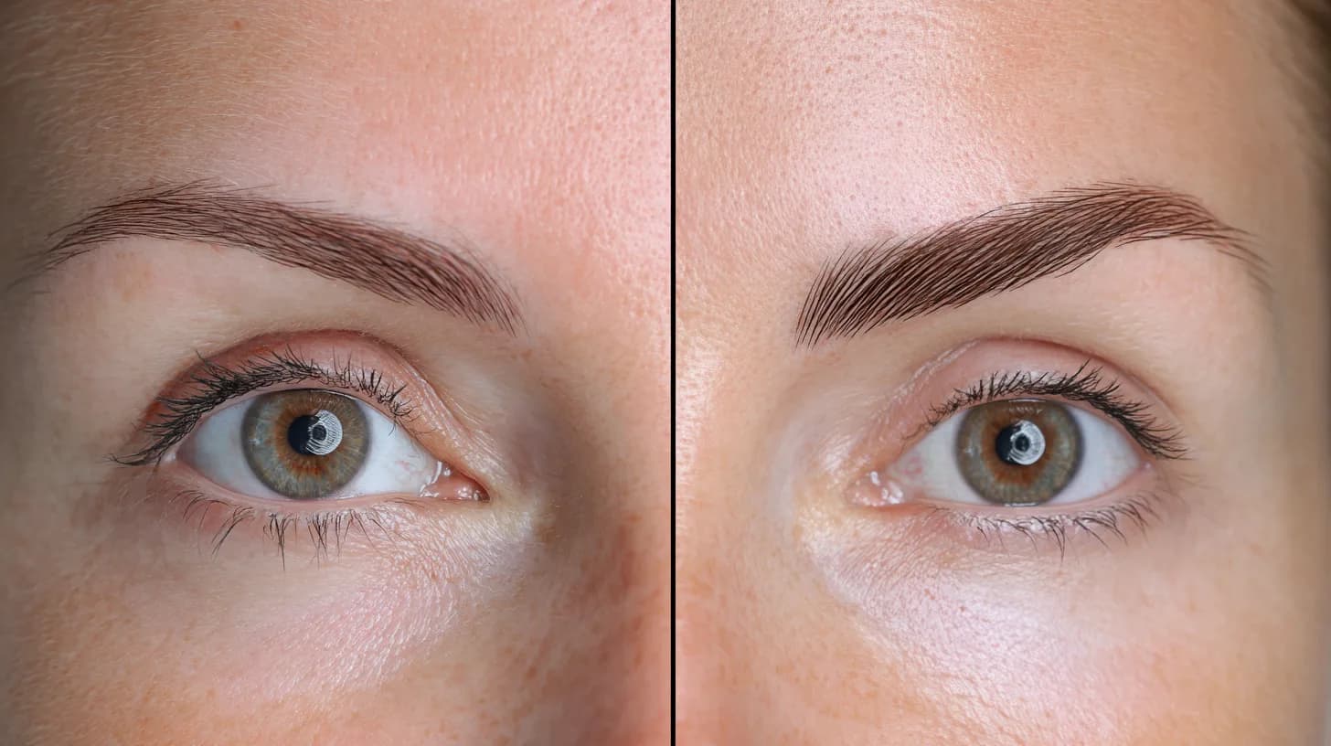 Härchenzeichnung in Halle (Saale) – natürliche Augenbrauen im Salon Elen