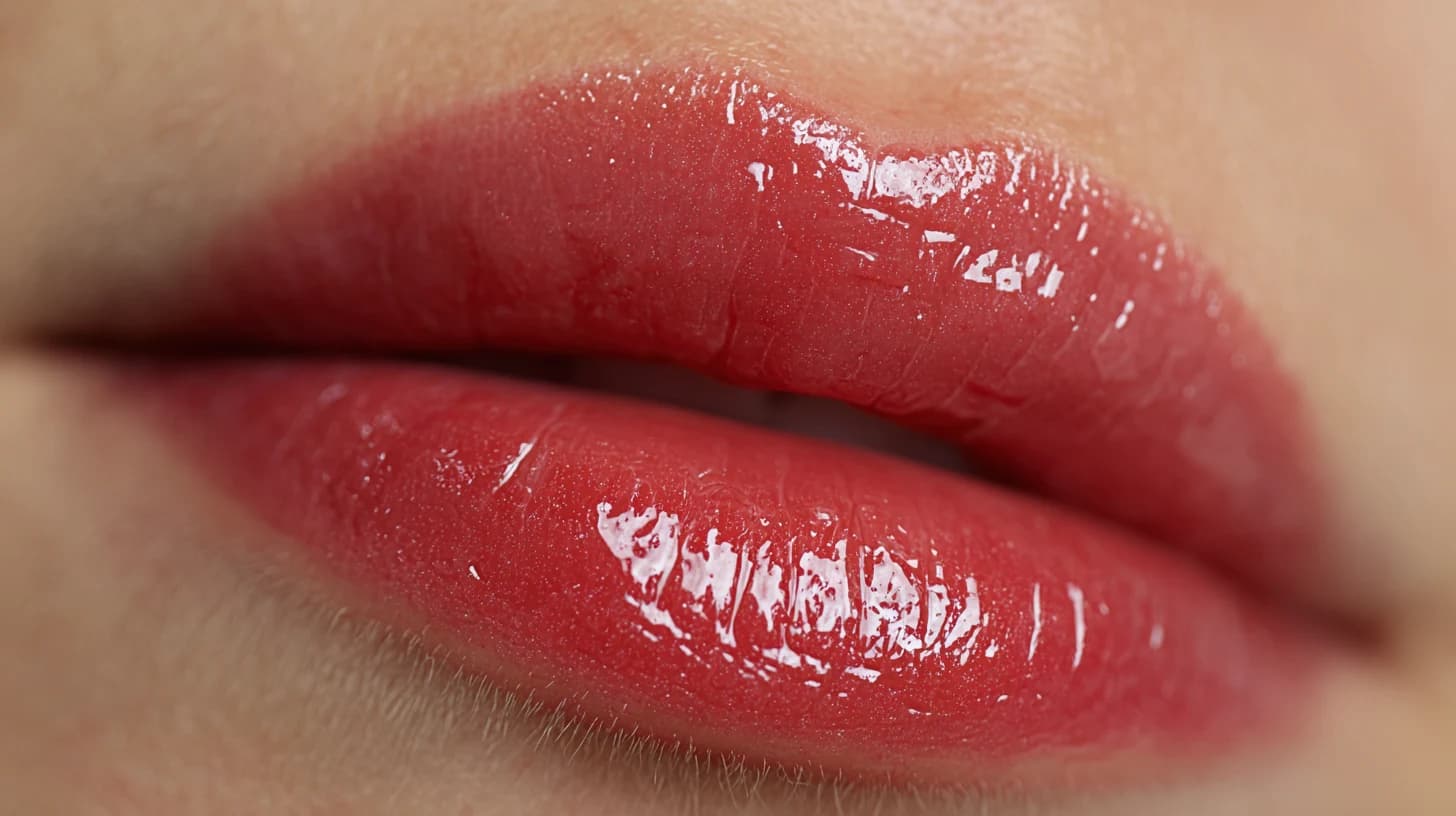 Permanent make-up lips Halle result