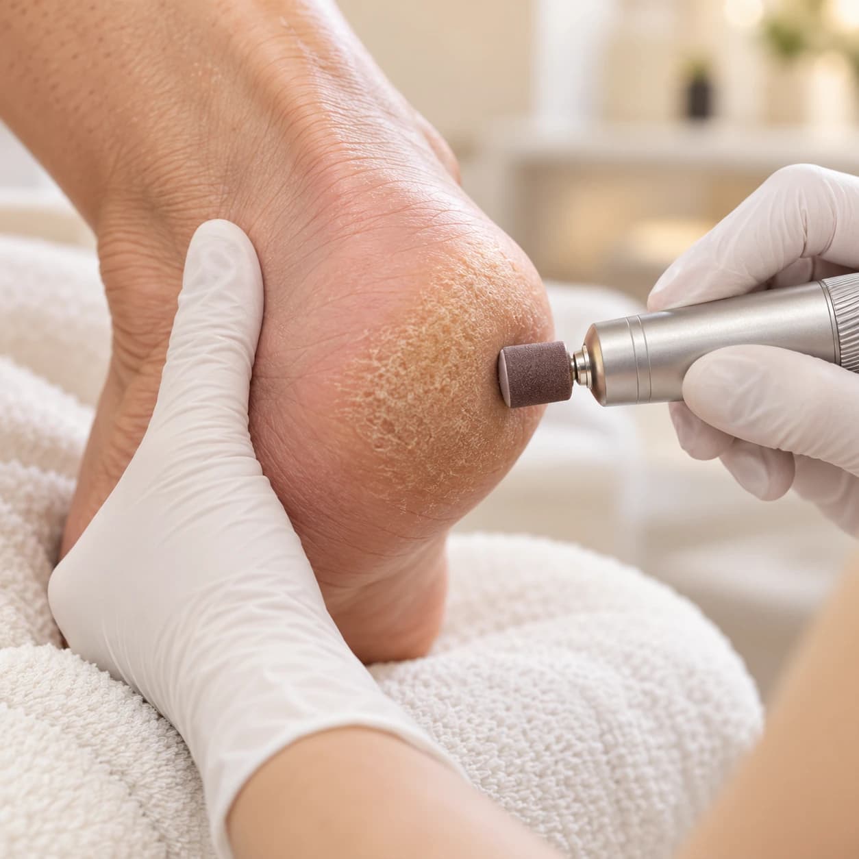 Intensive Hornhautentfernung bei Salon Elen in Halle (Saale)