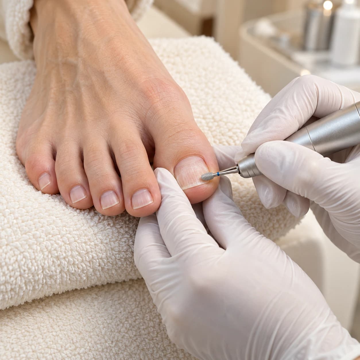 Medizinische Nagelbehandlung bei Salon Elen in Halle (Saale)