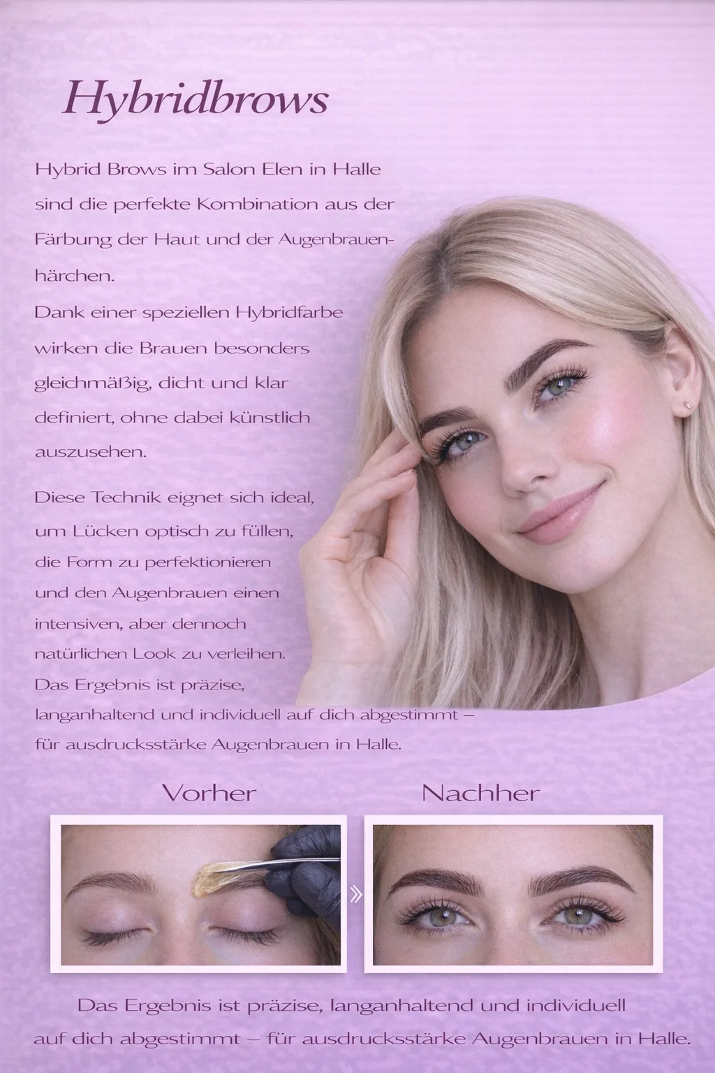 Hybrid eyebrows