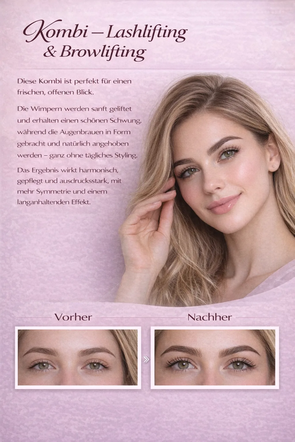 Kombi – Lashlifting & Browlifting