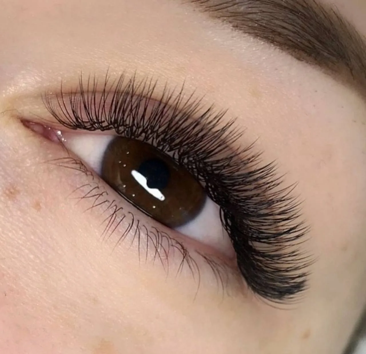 Наращивание ресниц — коррекция NATURAL (3 недели)