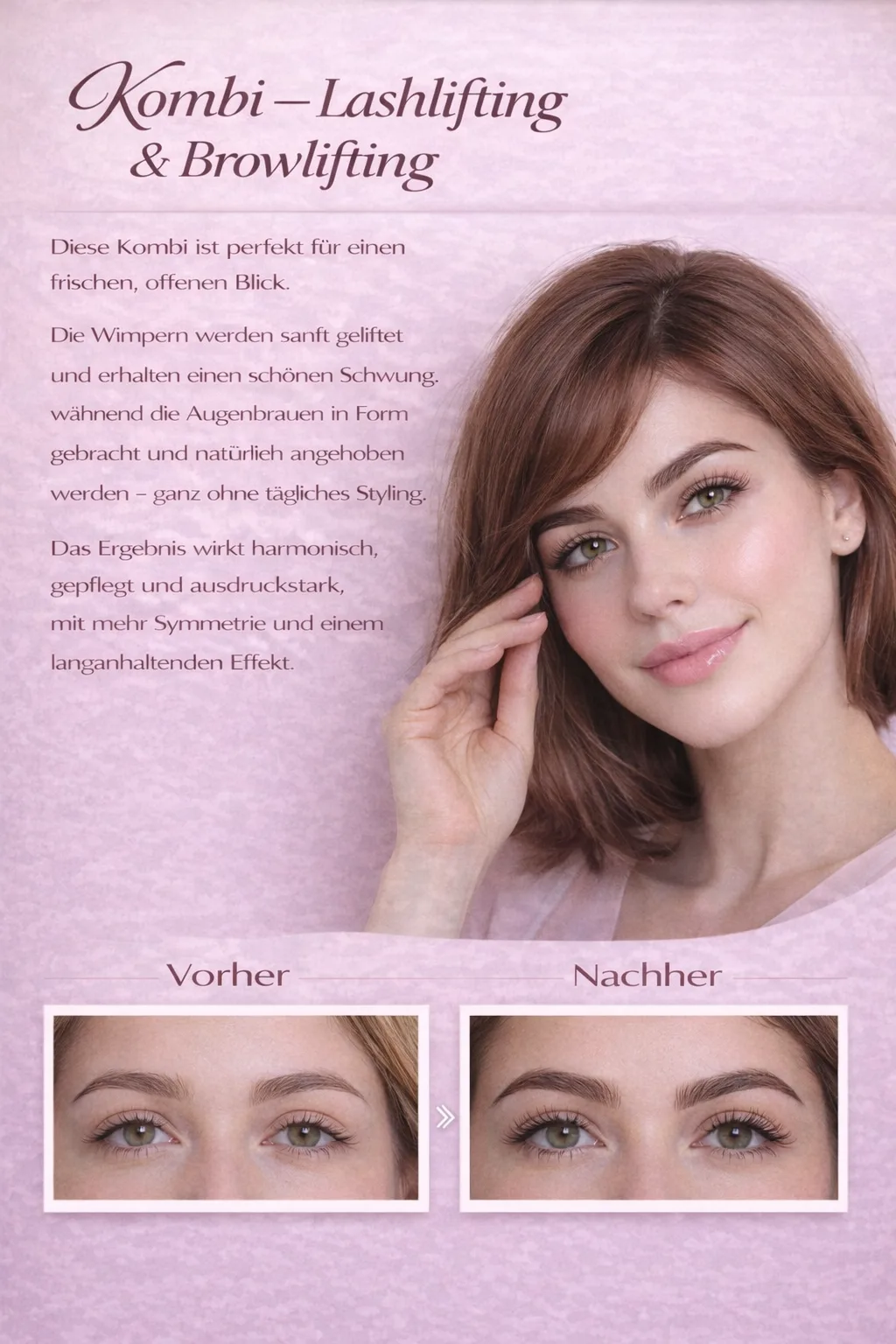 Kombi – Lashlifting & Browlifting