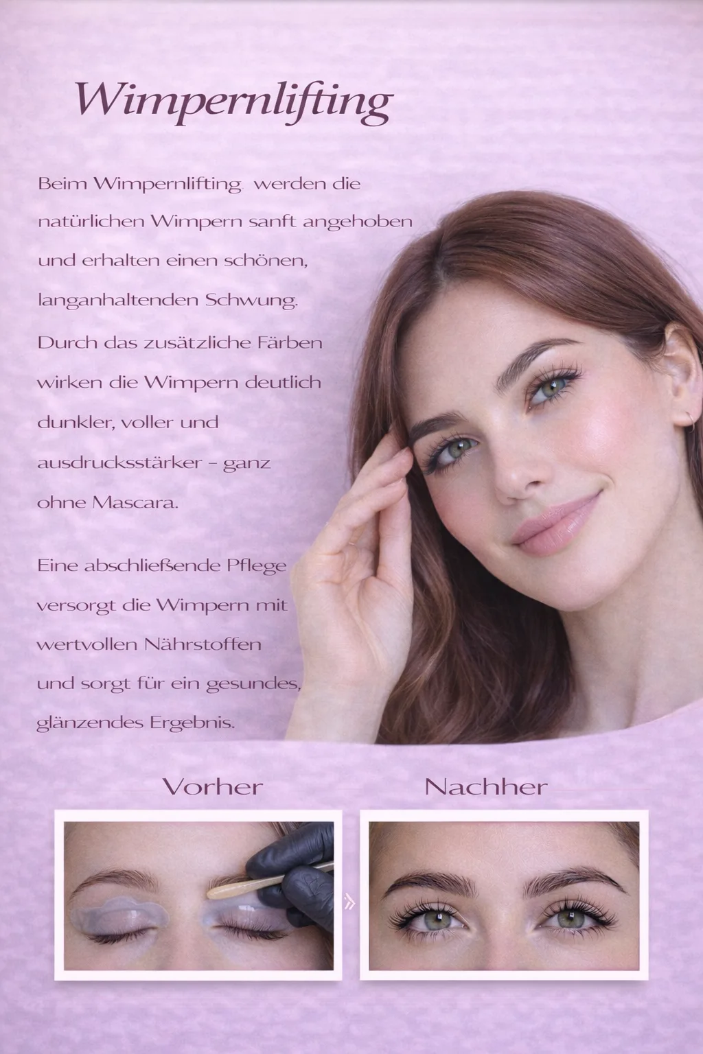 Wimpernlifting